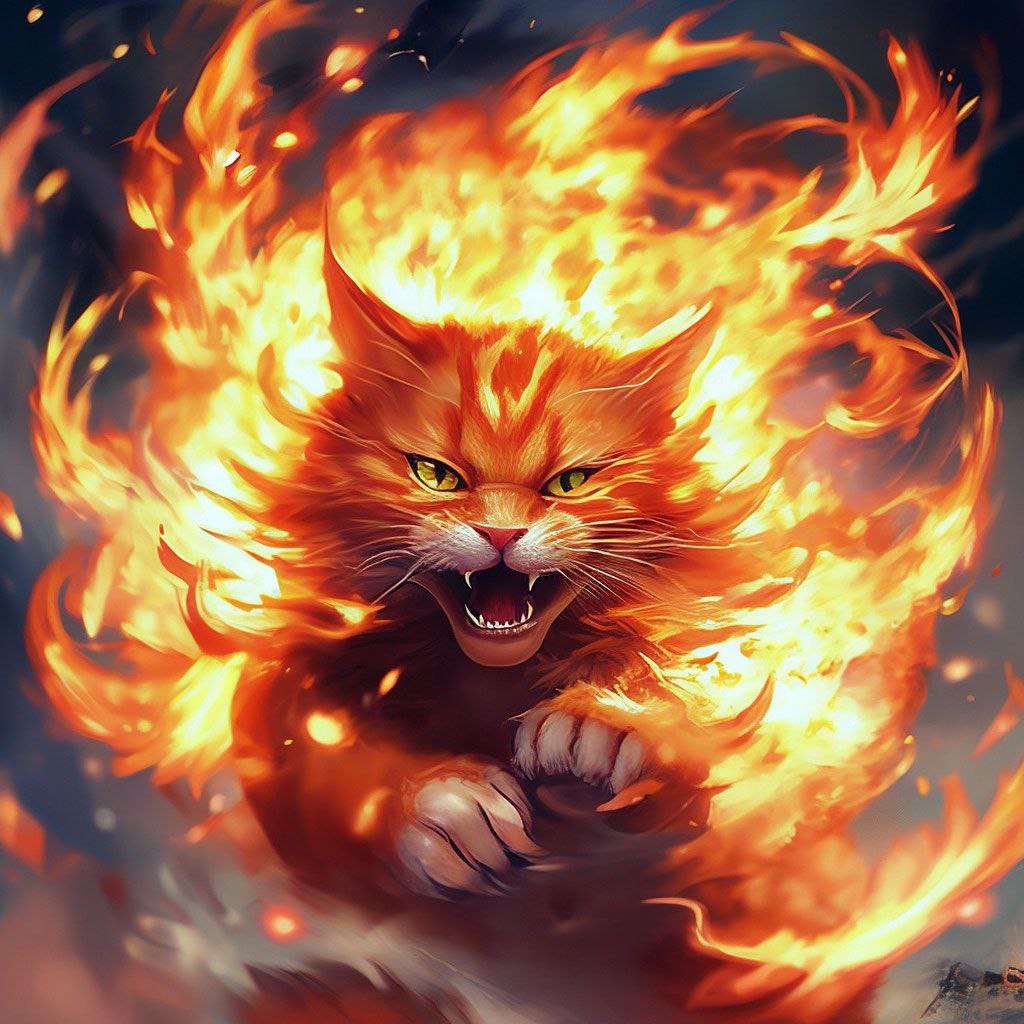 Fire Cat